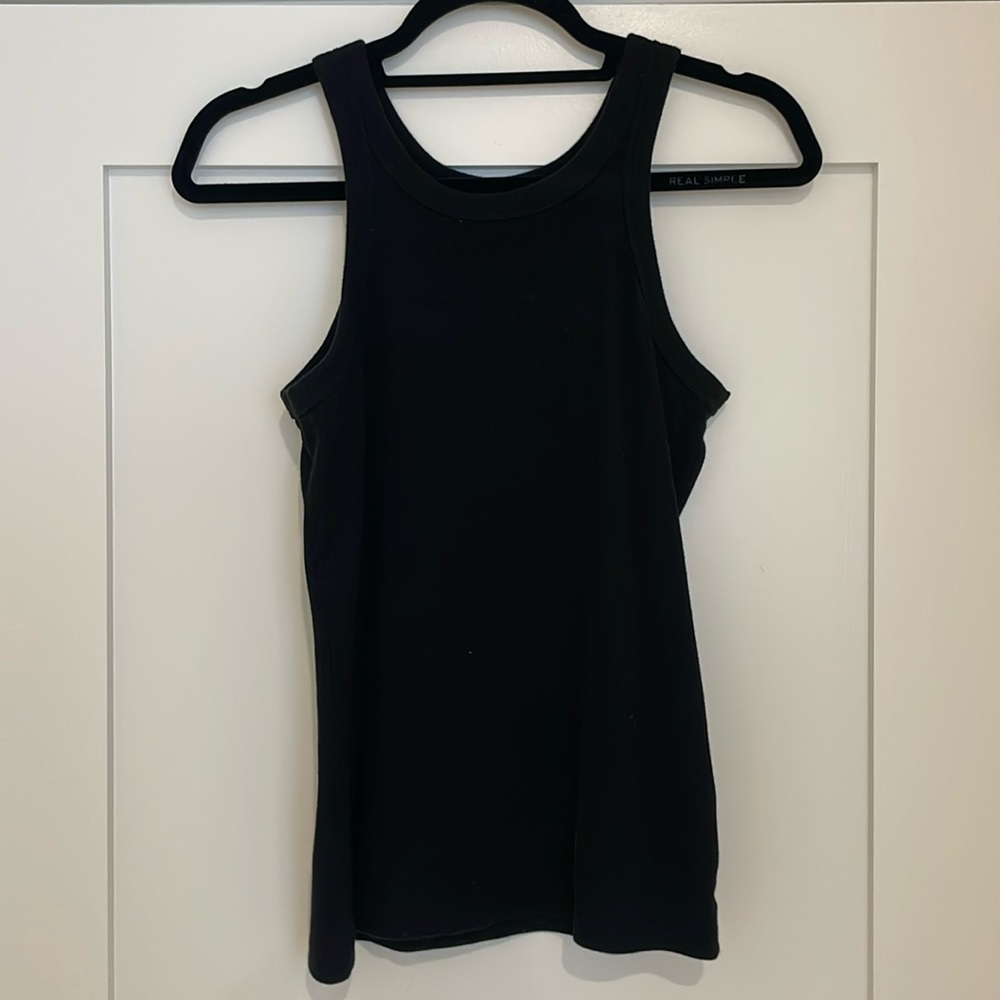 H&M basic black tank